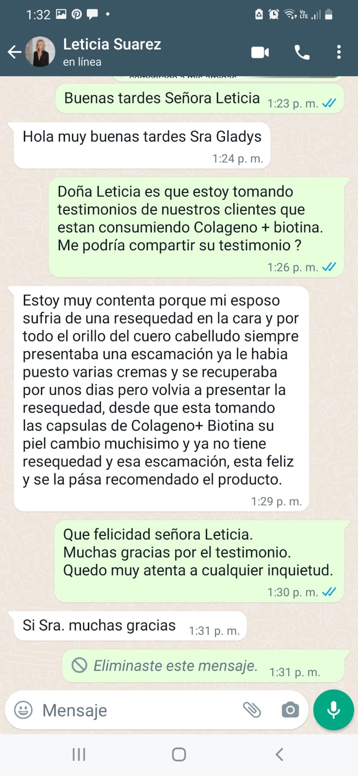 Singular 144 - Testimonio de satisfacción 7