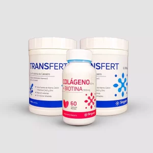TF - 2 TRANSFERT + 1 COLÁGENO + BIOTINA